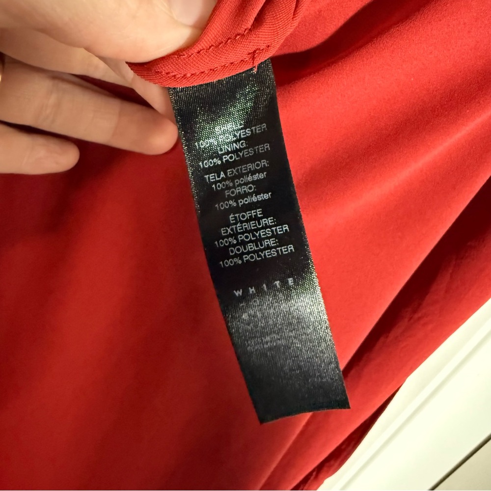 WHBM Hi Low Cold Shoulder Dress - Picture 6 of 7